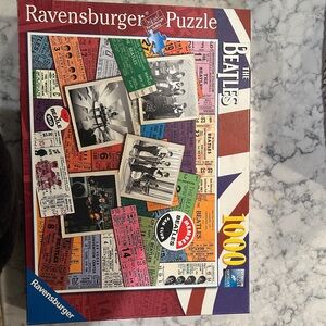 Ravensburger Beatles Ticket Collage Puzzle - Multicolor 1000 Pieces